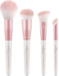 Luvia Cosmetics Brush Brush Set Prime Vegan Candy Flawless Face Set Prime Concealer + Blush Brush + Angled Buffer + Powder Brush 1 Stk.