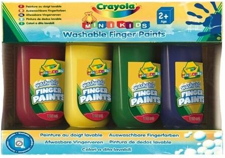 Crayola Farby Do Malowania Palcami 4 Kol 3239