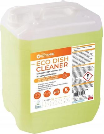Echo Shine Eu Ecolabel Mycie Naczyń Eco Dish Cleaner 5 Litr