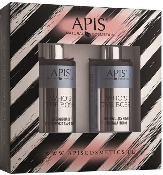 Apis WHO'S THE BOSS Körper- & Handcreme Für Männer – 300 Ml, Mit Sheabutter & Ginseng, Energisierend