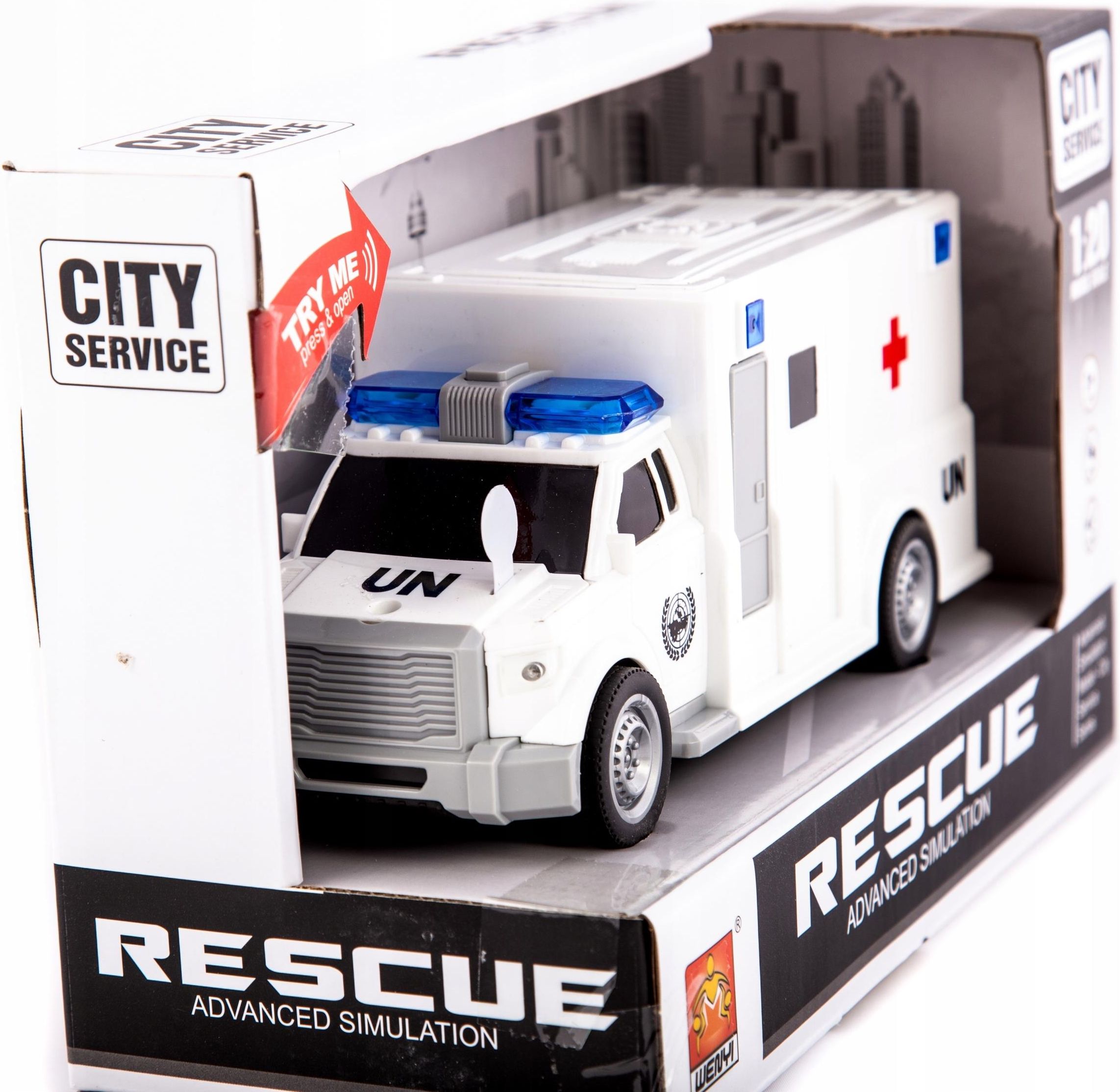 Midex Karetka Samochód Ambulans Czerwony Krzyż Onz - Ceny i opinie ...