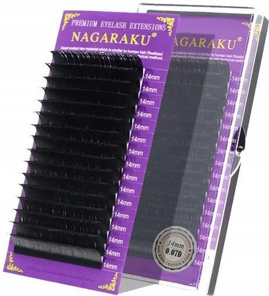 Rzęsy Nagaraku Premium Mink C 0,07 8mm 16 pasków