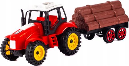 Midex Traktor Z Drewnem Przyczepa Rolnicza Różne Kolory
