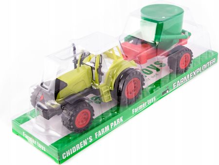 Midex Traktor Z Przyczepą Pojazd Rolniczy Różne Kolory