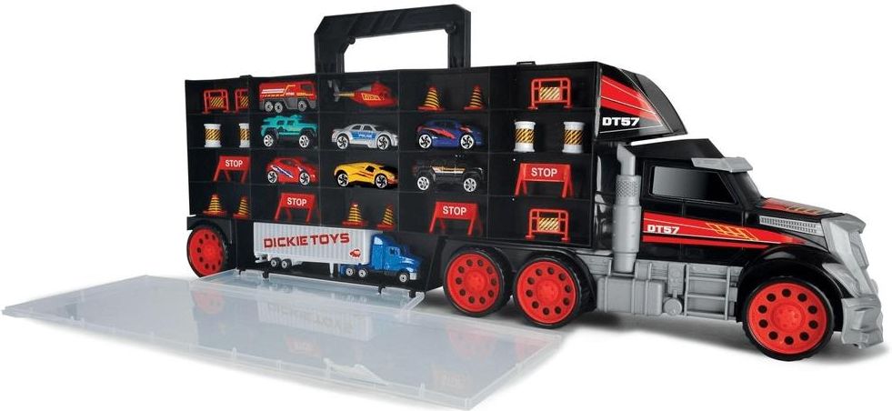Maletín 2 En 1 De Dickie Con Coches De Juguete – Set De Transporte Y Guardado, Exclusivo Y Fabricado En Alemania