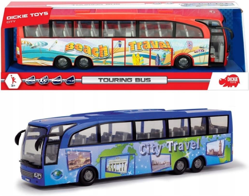 Dickie Toys Zabawka Autobus Turystyczny Samochód Dla Dzieci - Ceny i ...