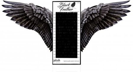 Rzęsy Black Feather Jolash MIX (6-13mm) 0.10 D