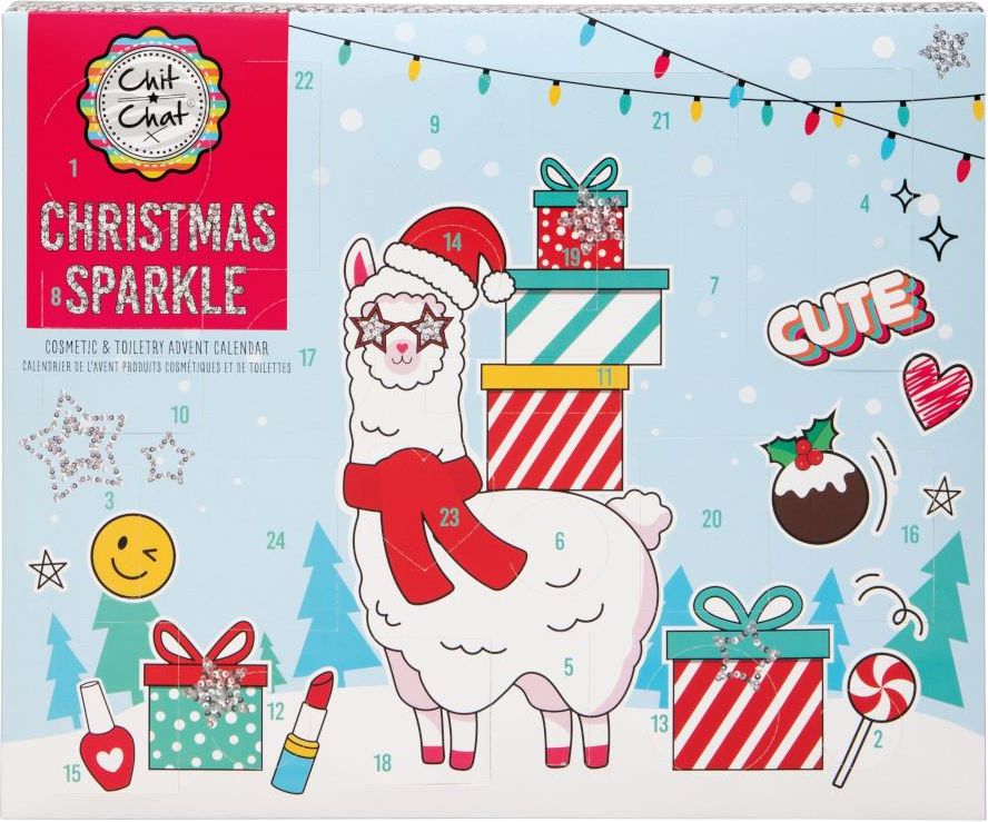 Zestaw dla kobiety Technic Chit Chat Christmas Sparkle Lama Kalendarz