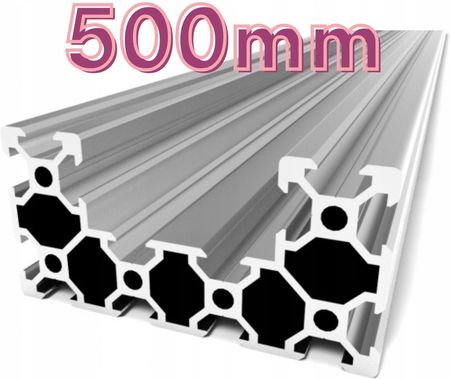 Profil aluminiowy V-Slot 40x80x500mm