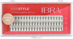 Zdjęcie Kępki rzęs Kim Style MIX Ibra Makeup - Dębica