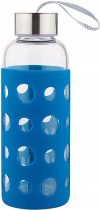 Altom Design Butelka Szklana W Silikonowej Osłonie 425Ml Niebie (2030248)