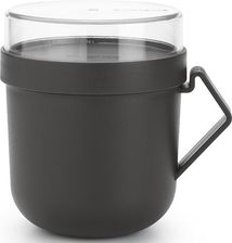 Zdjęcie Brabantia Pojemnik Na Zupę Make & Take 600Ml Szary (203824) - Stąporków