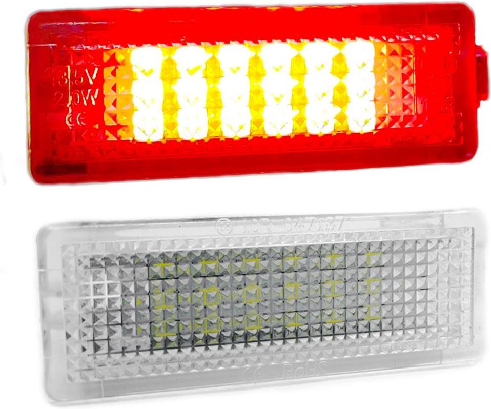 Shr Germany Led Lampki Drzwi Nóg Bmw E60 E90 F10 E70 E71 Red Lp135c