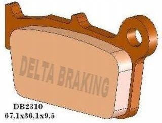 Delta Klocki Hamulcowe Tył Yamaha Yz125 Yz450F Wr 250F Db2310Or-D