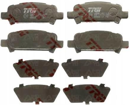Klocki hamulcowe Trw Klocki Hamulcowe Subaru Tył Forester Impreza 9 ...