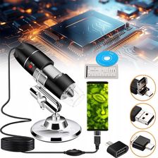 Zdjęcie Mikroskop cyfrowy USB 8 LED 1000x - Błonie