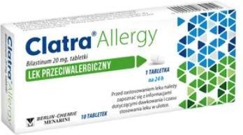 CLATRA Allergy 20mg, 10tabl
