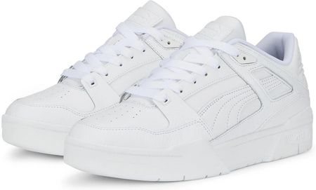 Męskie Buty Puma Slipstream Invdr Lth Puma White-Puma Whi 38754402 – Biały