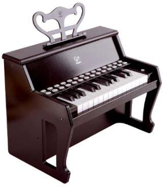 Hape podświetlany fortepian z klawiszami czarny E0627