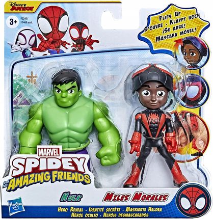 Hasbro Marvel Spidey i Super-Kumple Miles Morales i Hulk F2245