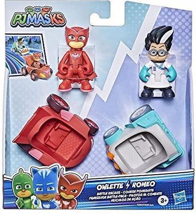 Hasbro PJ Masks Owlette vs Romeo F2842