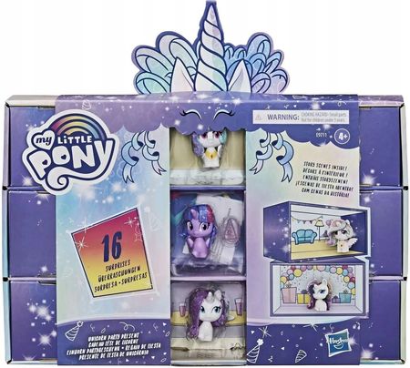 Hasbro My Little Pony Unicorn Zestaw Party Present 12-Pak E9711