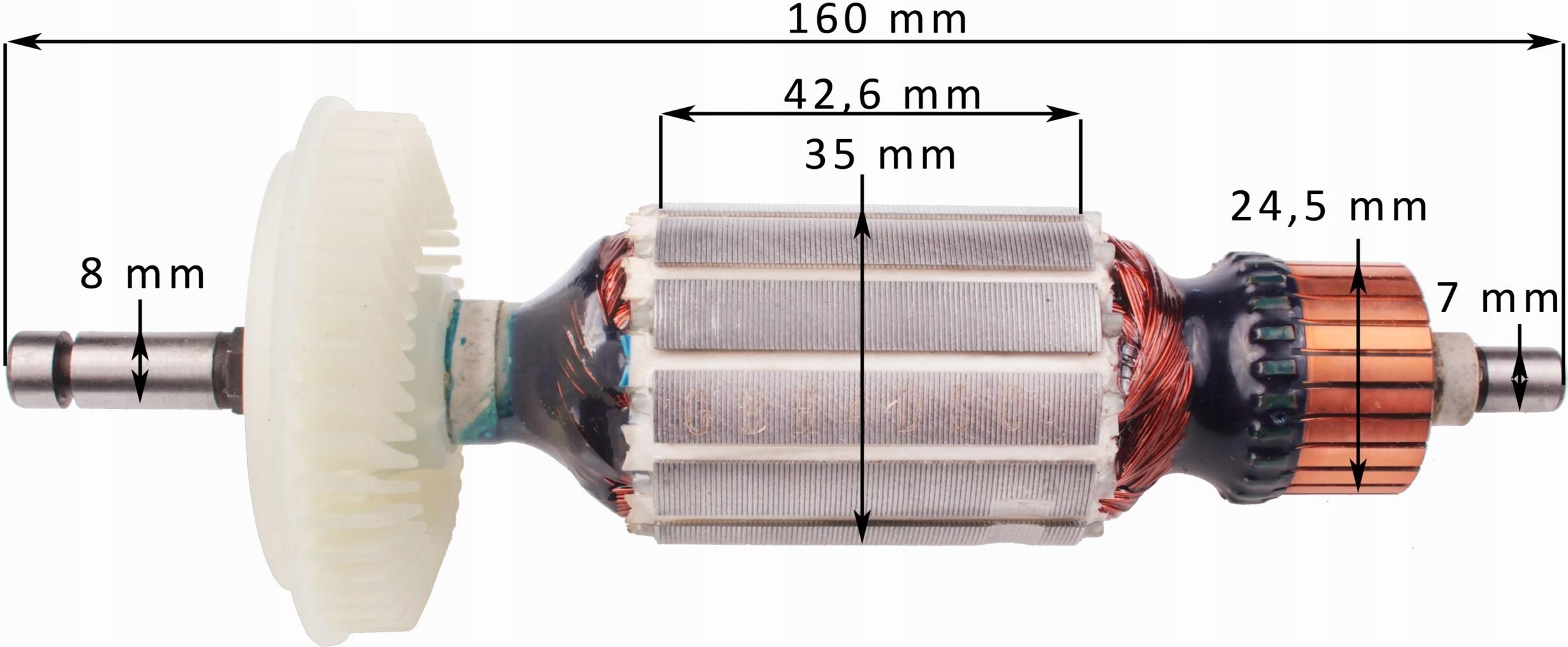 Vhbw 2x Spazzola In Carbone Compatibile Con Bosch GBH 8 DCE 1123173.7 - Foto 2