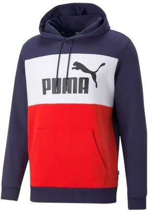 Puma bluza męska ESS+ Colorblock Hoodie 670168-06