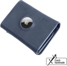 FIXED Tripple Wallet for AirTag - składany portfel z miejscem na AirTag niebieski
