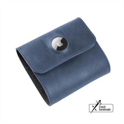 FIXED Cassic Wallet for AirTag - klasyczny portfel z miejscem na AirTag niebieski