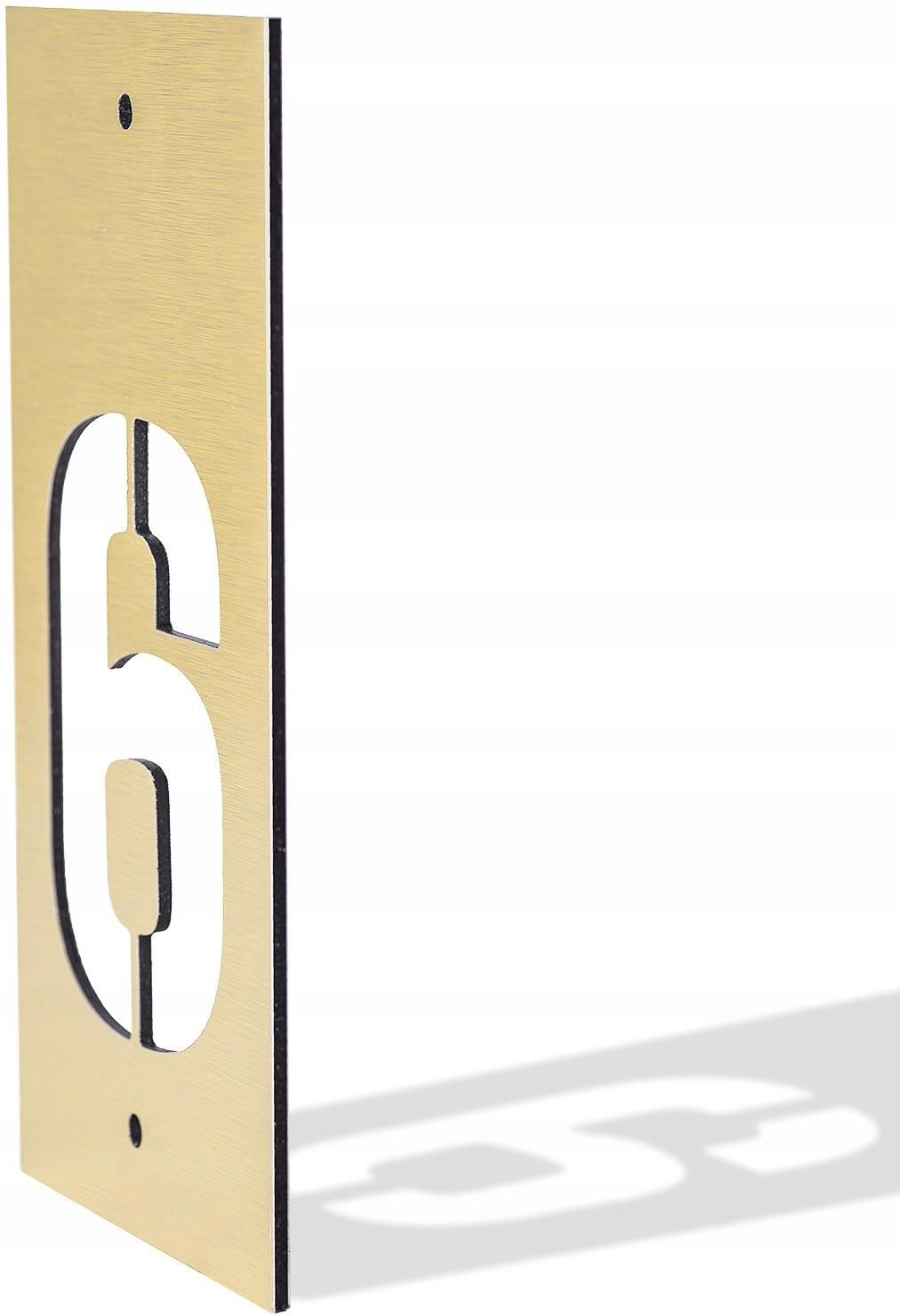 Printima Tabliczka Adresowa Na Dom Aluminiowa 32X21 '6' - zdjęcie 2 Printima Tabliczka Adresowa Na Dom Aluminiowa 32X21 '6'