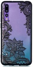 Smart-Tel Etui Koronka Wzorki Kwiat Do Huawei P20 Pro
