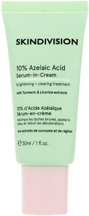 Skindivision 10% Azelaic Acid Serum In Cream Rozjaśniające Serum W Kremie Kwas Azelainowy 30 ml