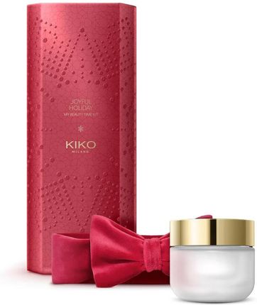 Kiko Milano Joyful Holiday My Beauty Time Kit Zestaw Rozświetlająca Maseczka Do Twarzy 50Ml + Opaska Na Włosy 1Szt