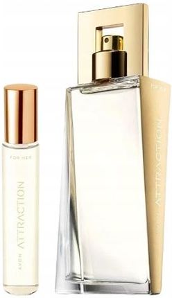 Avon Attraction Zestaw Damski Perfumy 100Ml + 10Ml