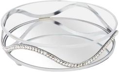 Zdjęcie Sonem Srebrna Taca Lustrzana 24Cm Glamour Cyrkonie (126811) - Brodnica