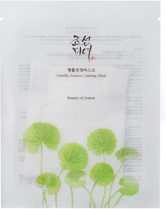 Beauty Of Joseon Centella Asiatica Calming Mask maska nawilżająca w płacie do złagodzenia i wzmocnienia skóry wrażliwej 25 ml