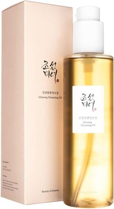Beauty Of Joseon Ginseng Cleansing Oil głęboko oczyszczający olejek dla efektu rozjaśnienia i wygładzenia skóry 210 ml