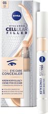 Nivea Hyaluron Cellular Filler Hyaluron Cellular Filler tonujący krem nawilżający do oczu odcień 01 Light 4 ml