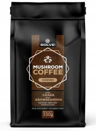 Solve Labs Mushroom Coffee 330g Chaga + Ashwagandha