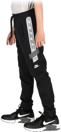 Emaga Spodnie dresowe dla dzieci Nike NSW ELEVATED TRIM FLC PANT DD8703 010 - 16 Lat