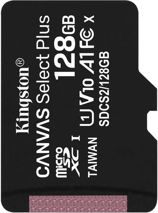 Kingston 128GB MicroSDHC Canvas Select Plus kl. 10 UHS-I 100 MB/s