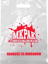 Reklamówki/torby Foliowe Z Nadrukiem 40X50 200 Szt - zdjęcie 1