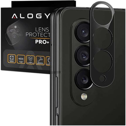 Metalowa Osłonka Aparatu Alogy Lens Protector Pro+ Na Obiektyw Do Samsung Galaxy Z Fold 3 Czarna