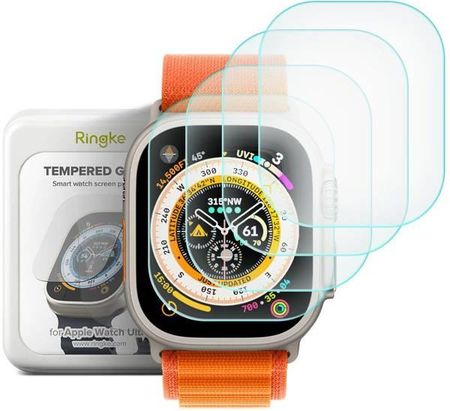 4X Szkło Hartowane Ringke Apple Watch Ultra 49mm