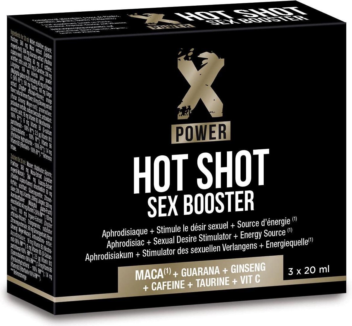 Shot Wspomagający Erekcję Xpower Hot Shot Sex Booster 3x20ml Ceneopl 5046