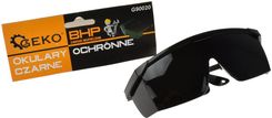 Zdjęcie Okulary Ochronne Czarne Gogle Poliwęglan Bhp Geko - Wieliczka