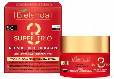 Krem Bielenda Super Trio 50+ na dzień i noc 50ml