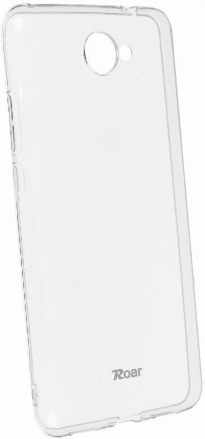 Sunrive Cover compatibile con Huawei Y7 / NOVA LITE PLUS, Custodia Case in molle Trasparente silicone Morbida Flessibile Antigraffio protettiva back custodie(Q delfino