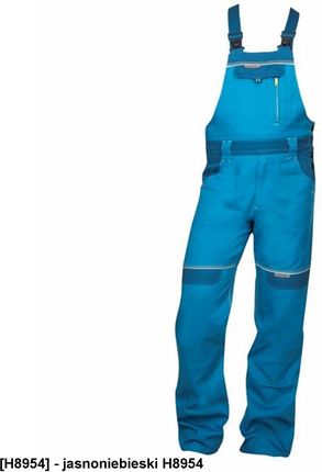 Ardon Cool Trend Spodnie Ochronne Klasyczne Ogrodniczki Męskie O Sportowym Kroju Jasnoniebieski H8954 46